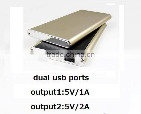 6000mAh standard factory direct price solar panel charger wholesale