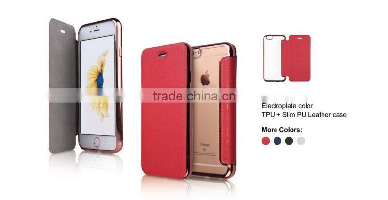 C&T Luxurious Gold Premium PU Leather PC Hard Shell Wallet Skin Hybrid Cover for Samsung Galaxy Note 7