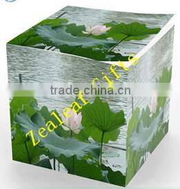 Sticky Paper cube memo pad, Customized memo note