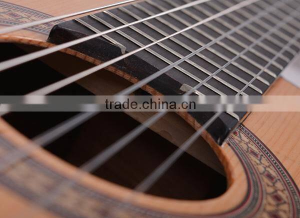 solid wood standard concert classical guitar handmade