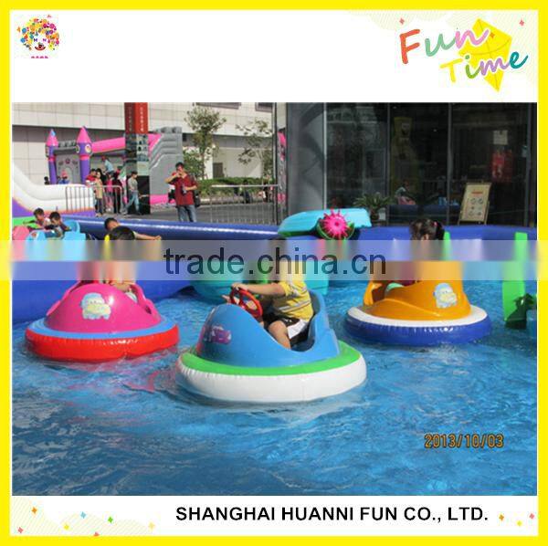 High Quality Inflatable Electric Bumper Boats swan floating boat