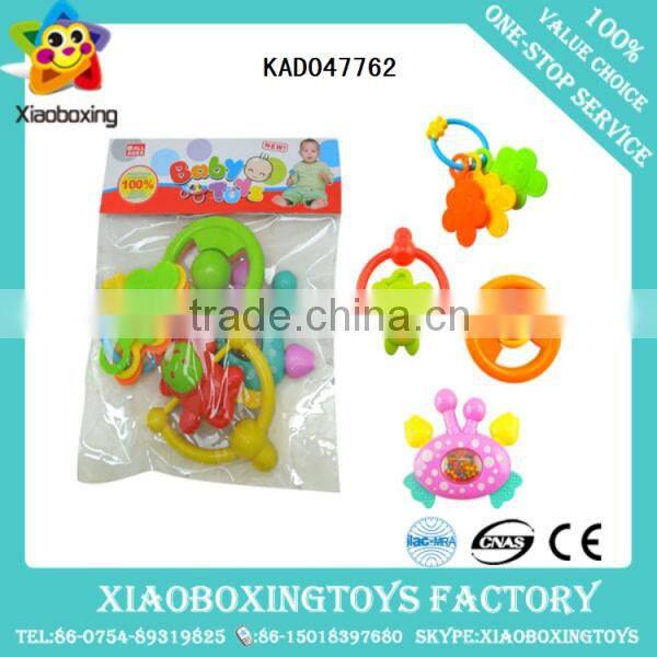 Interesting gift lovely plastic baby bell infant rattle ball toys