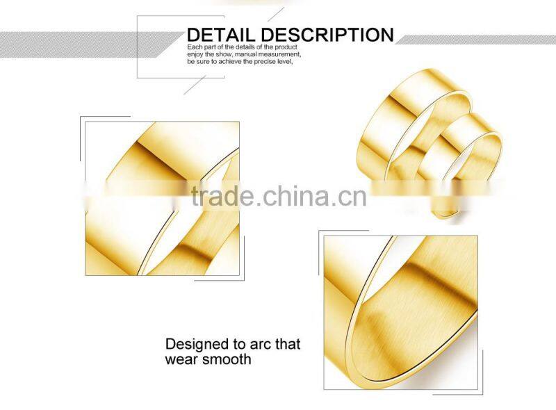 Latest Gift Items Gold Dsign Arabic Wedding Rings