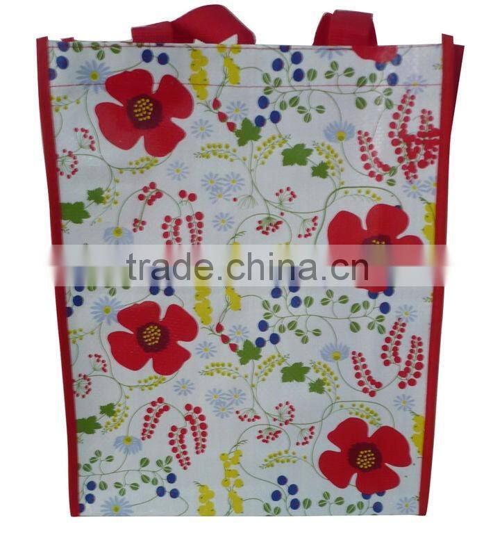 Custom pp woven bag with cartoon design