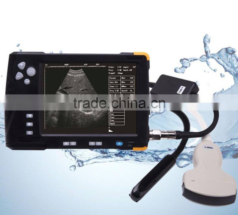 waterproof Vet ultrasound equipment used in bovine sheep