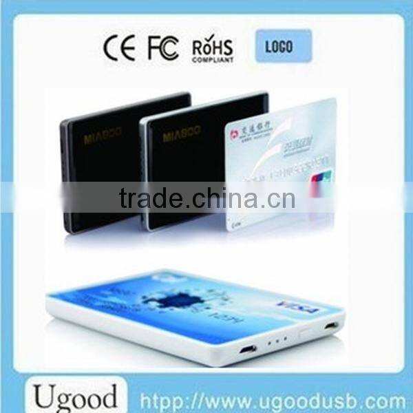 Good quality high capacity portable power bank charger,external power bank charger wholesale in Europe America