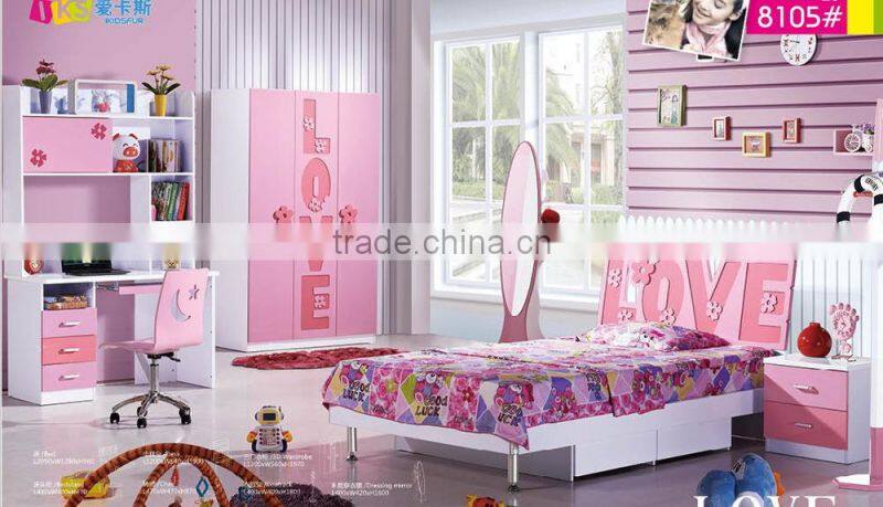 flower kids bedroom furniture 835362 for girl pinck