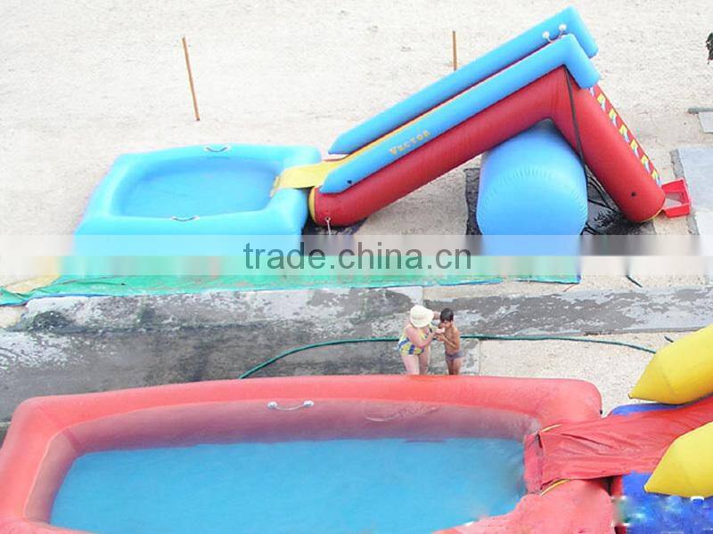 2015 hot sell ! Newest Design Inflatable water Slide, inflatable pool slide / inflatable slide for pool for entertainment