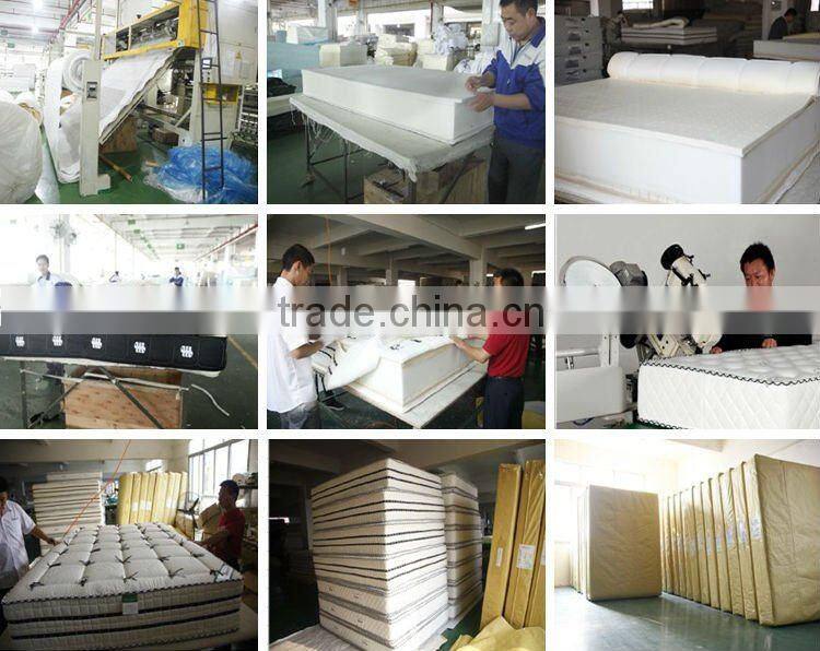 Euro Top Natural Latex Pocket Spring Mattress With 3d Air Mesh Mattress