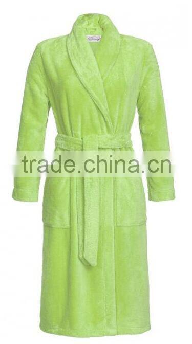 made in China OEM Wholesale bathrobe cotton Coral fleece hotel bathrobe