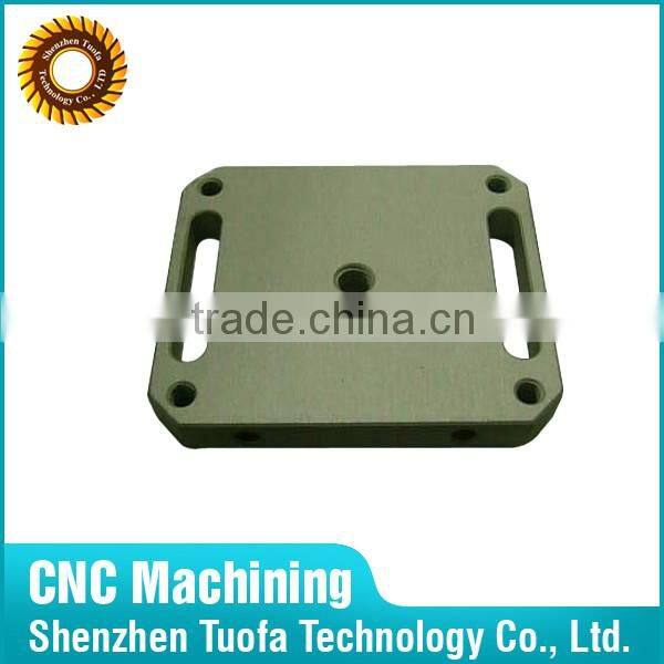 CNC turning milling AISI 304 stainless steel mounting plate