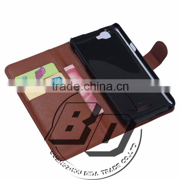 New Arrival Popular PU Leather Wallet Design case Folio Business Style For Wiko Rainbow leather case lowest price