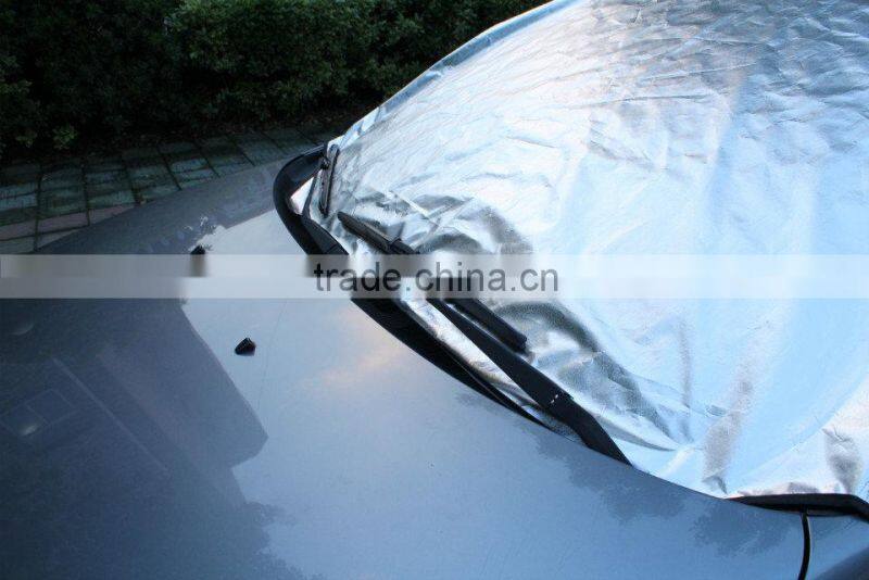 aluminum film pp cotton printing car sunshade , sunshade fabric