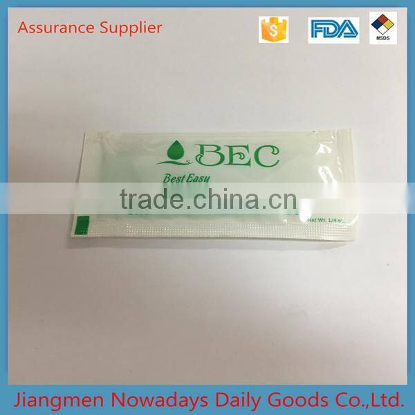 instant FDA mini alcohol gel sachet