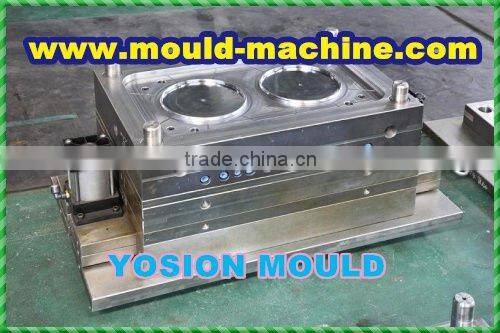 plastic print bucket with cover mould