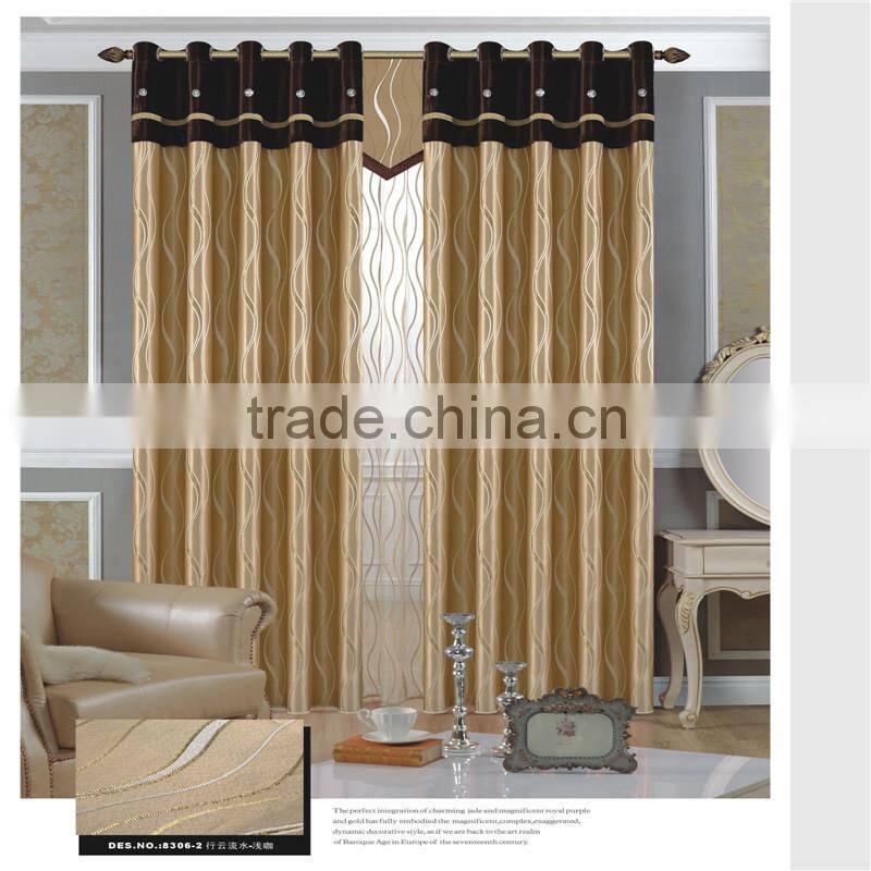 New jacquard luxury curtain room divider curtain window curtain