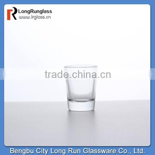 LongRun china anhui tableware mini whisky glass with heavy base