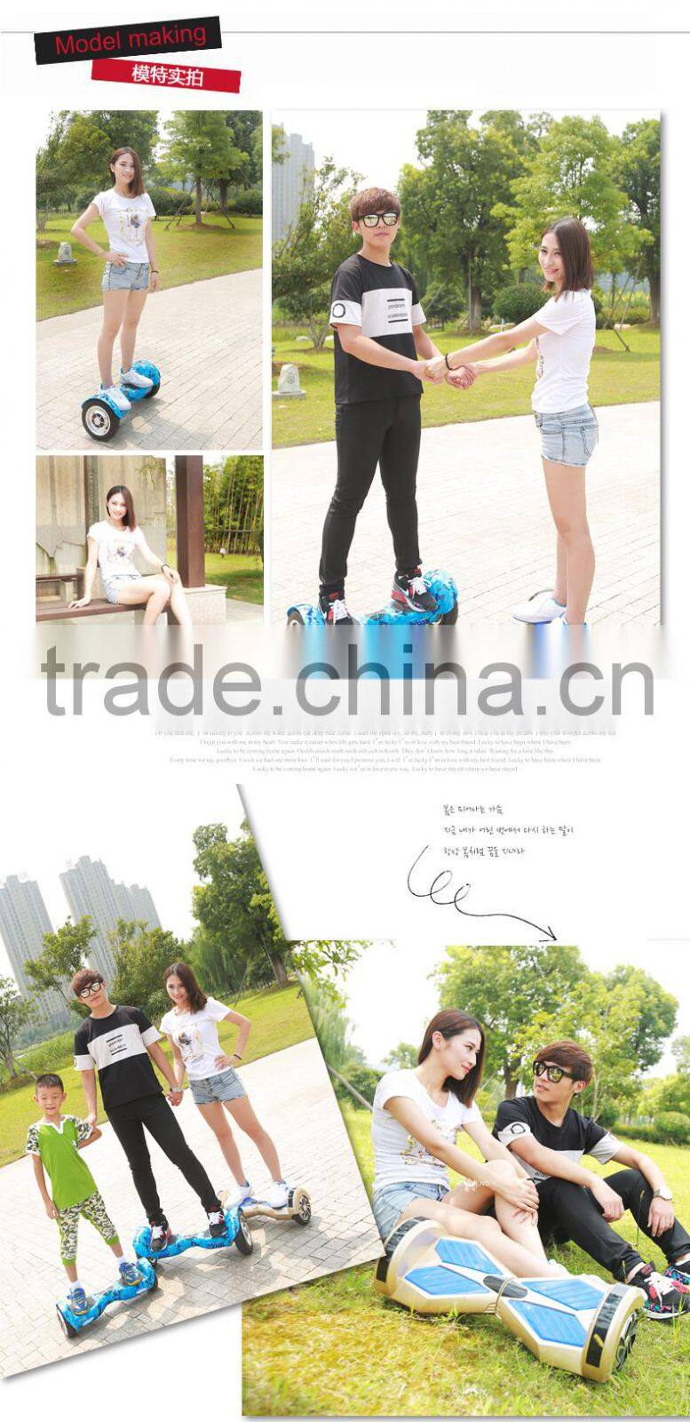 Factory wholesale price charging time 2H hoverboard 10 Inch Intelligent Self-balancing 2-wheeled Drifting Electronic scooter