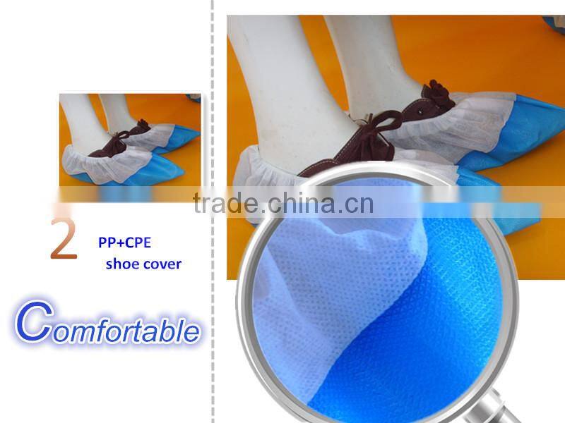 Colorful Disposable Plastic Foot Cover