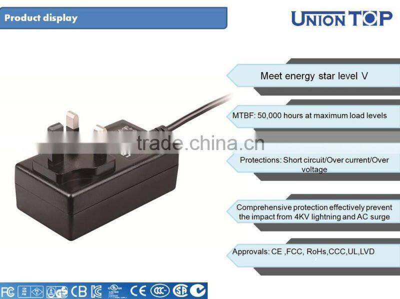 Shenzhen wholesale 36w output power and 12v 3a power adapter input 100 240v 50 60hz