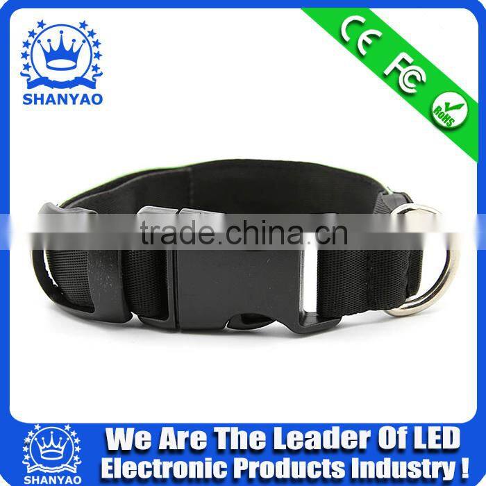 2015 Hot Selling LED Reflective Dog Collar With LED Light
