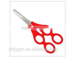 Color Box Packing PP+TPR Handle craft Scissors Set
