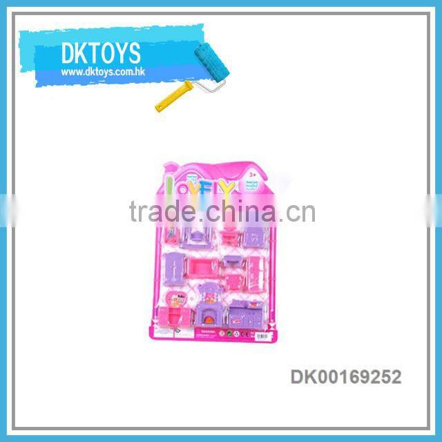 Mini Size Pretend Preschool Set Kids Play Furniture Toy