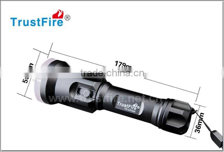 Trustfire classical led diving flashlight high power led torch 100M IPX8 TrustFire DF006 waterproof flashlights