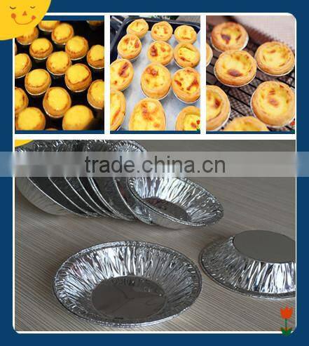 Disposable Aluminium Foil Egg Tart for sale