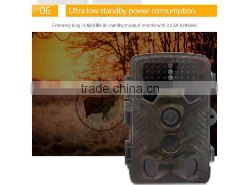camera for hunting with great price ltl-8210a wide angle hunting camera H801W New design