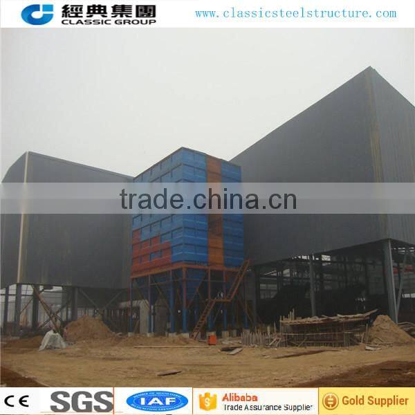 two story steel structure workshop/light steel structure warehouse
