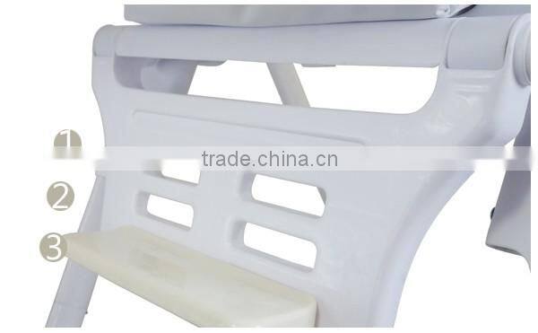 2016 restaurant baby high chair, new model antique baby high chair