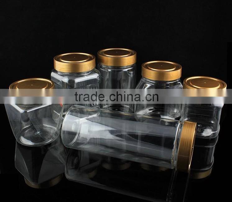 Hight quality wide mouth plastic bottle manufacturer customize plastic bottle PET bottle