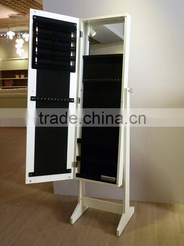 white mirrored jewelry cabinet furniture for jewelry