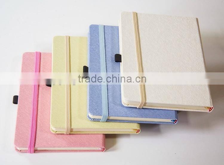 Promotional portable business or student journal paper hardcover notebook