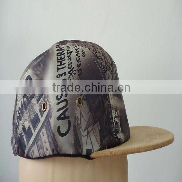 2013 leather buckle 5 panel hats hip hop fitted hats high crown hats helmet heating cap