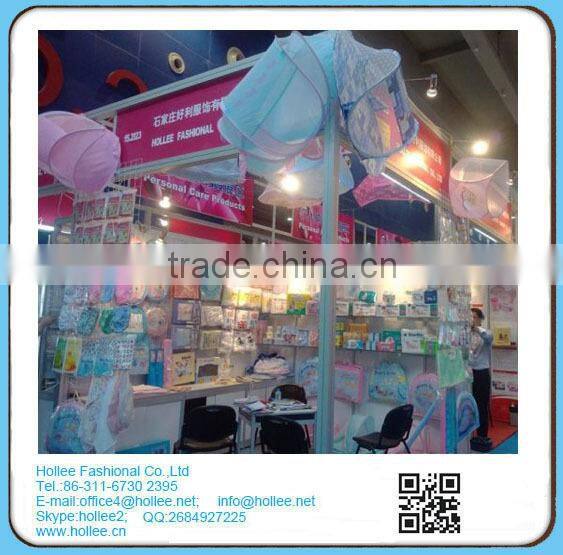 SR1069A 100% cotton foldable baby mosquito net