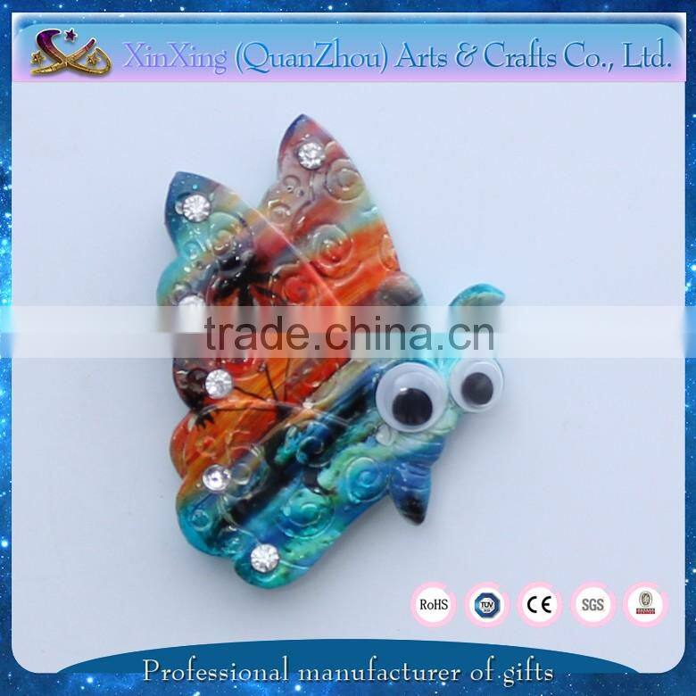 animal shape cheap tourist decor butterfly souvenir