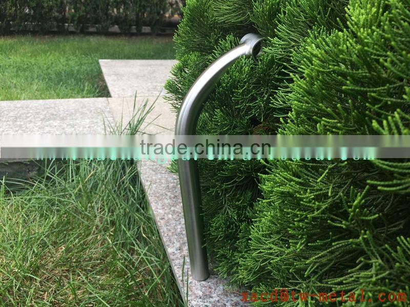 Titanium bike seat post customize kinds of size seat post with handing brush finished Made XACD bending Ti seat post