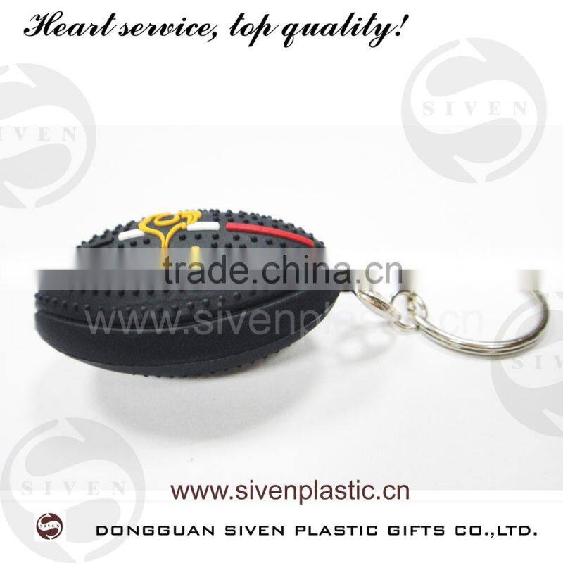 2d Custom Shaped Soft Pvc Keychain