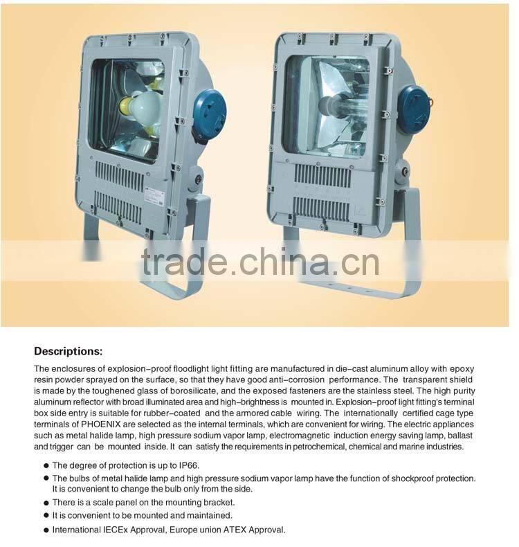 High Quality Metal Hilade And High Pressure Sodium Flood Light Fitting