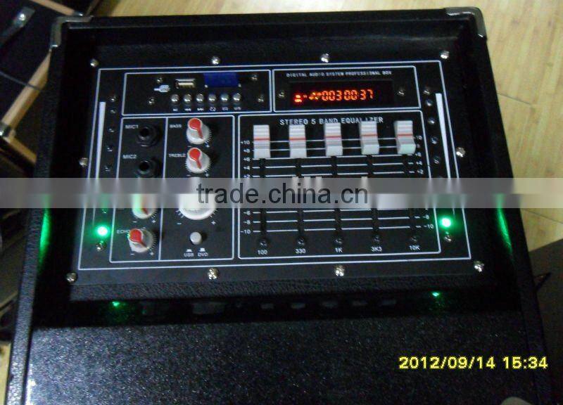 PA speaker with usb/sd slot