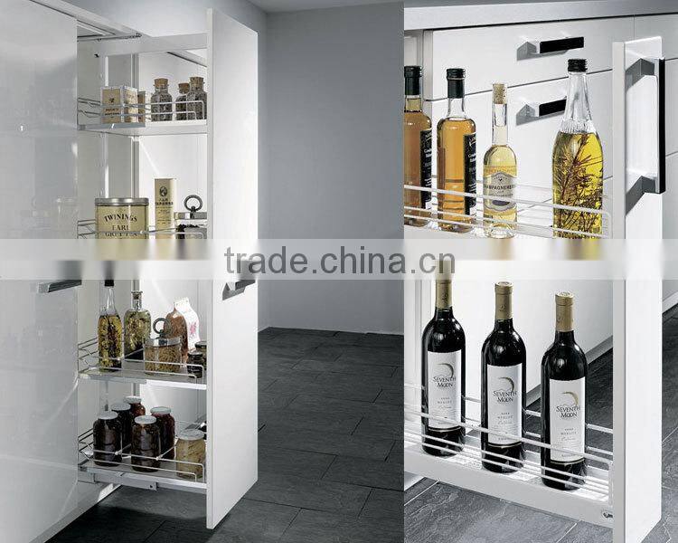 High glossy lacquer modern kitchen cabinet frosted glass doors