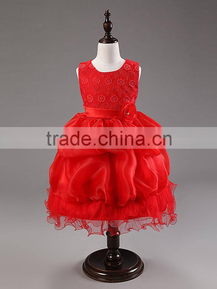 Stunning sweetheart blue beach wedding flower girl dresses girl wedding dresses kids party dress In apparel