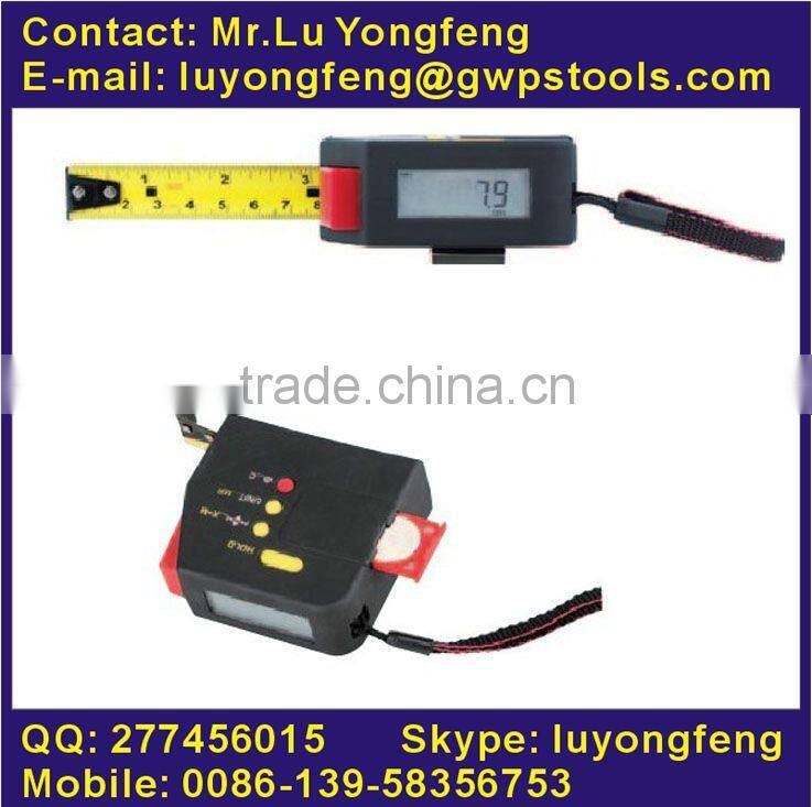 Digital steel tape measure