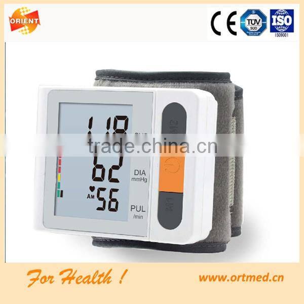 2016 digital wrist watch blood pressure monitor with manufacturer in China, blood pressure monitor watch