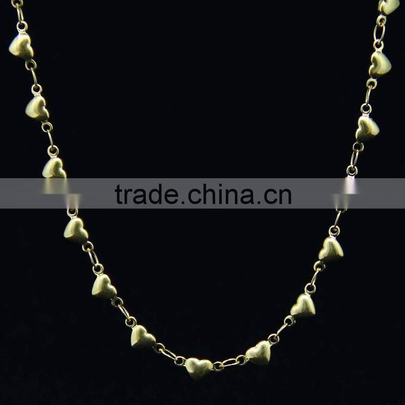 heart charm necklaces for women 316L stainless steel