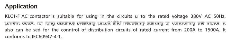 CE approved LC1-F225 Electrical AC Contactor