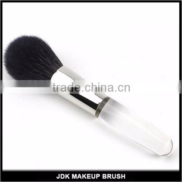 High End Beautiful Crystal Acrylic Handle ZGF Goat Hair Fluffy Powder Brush
