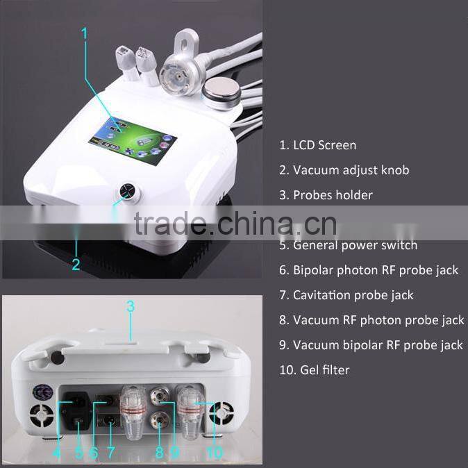 High Quality!! Face Lift/Slim Weight Cavitation RF with Teaching Video